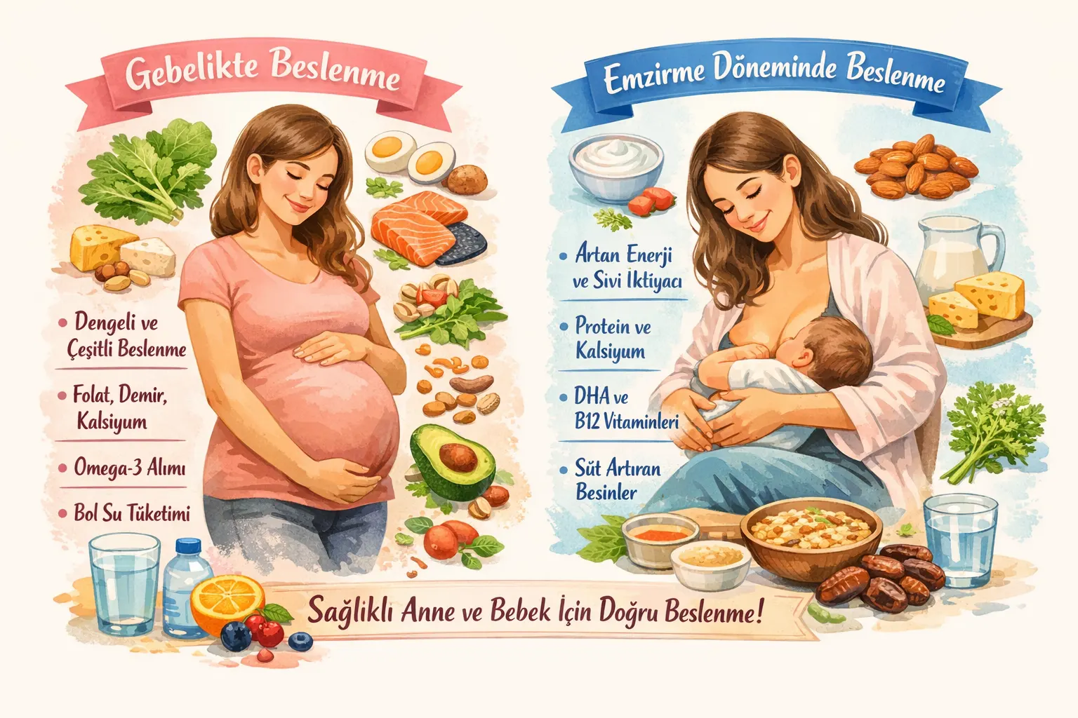 Gebelik ve Emzirme Dönemi Beslenme Danışmanlığı