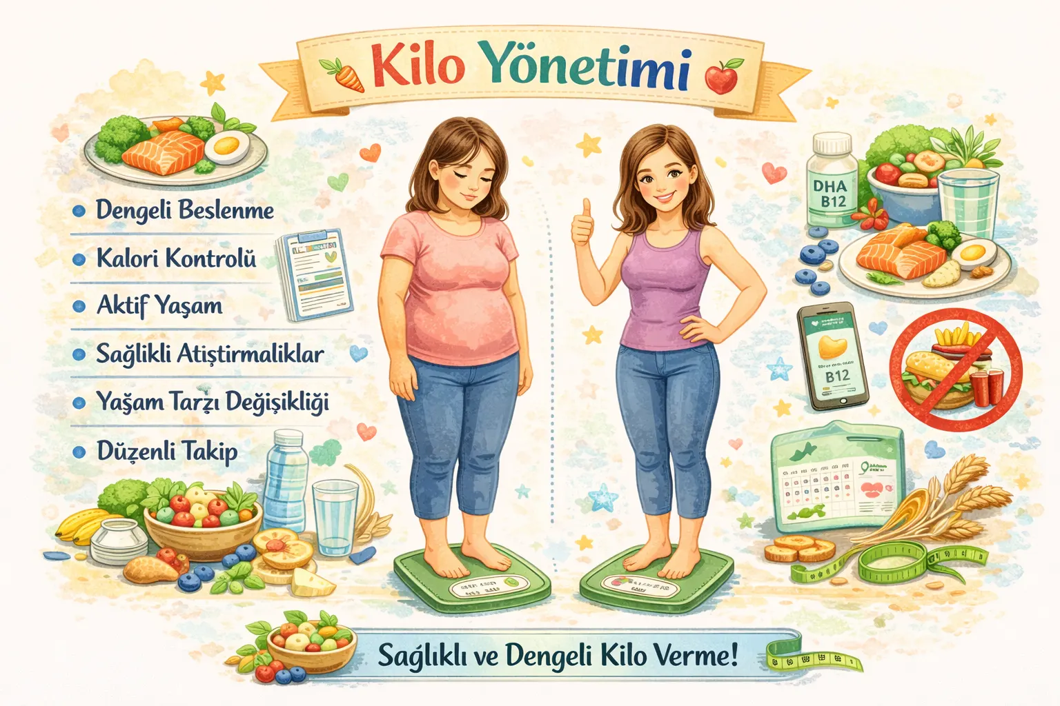 Kilo Yönetimi Beslenme Danışmanlığı